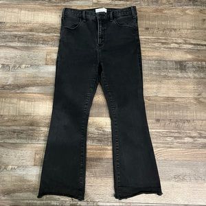 A&F• High Rise Ankle Flare